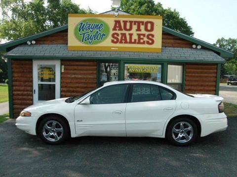 2004 Pontiac Bonneville for sale at Wayne Taylor Auto Sales in Detroit Lakes MN