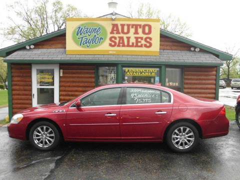 2009 Buick Lucerne for sale at Wayne Taylor Auto Sales in Detroit Lakes MN