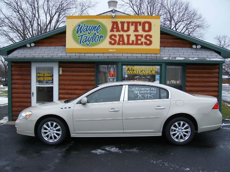 2011 Buick Lucerne for sale at Wayne Taylor Auto Sales in Detroit Lakes MN
