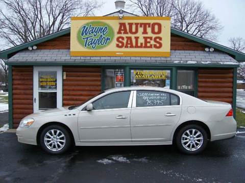 2011 Buick Lucerne for sale at Wayne Taylor Auto Sales in Detroit Lakes MN