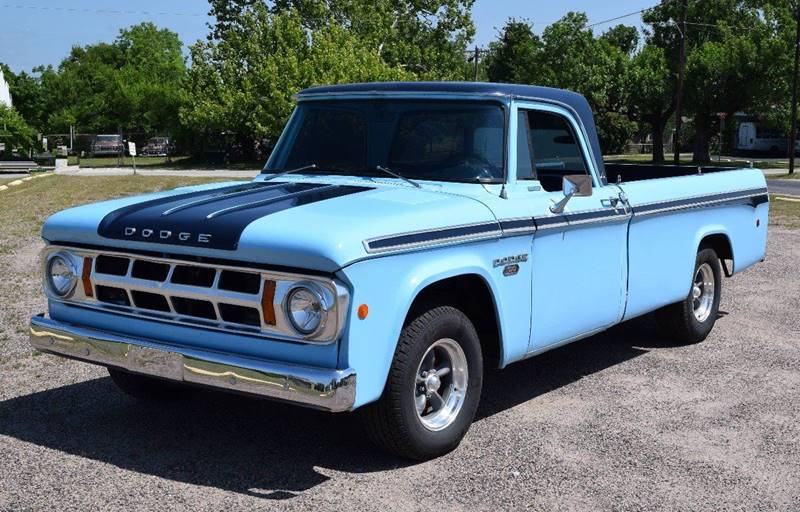 1968 Dodge D100 Pickup for sale at Pat's Auto Sales in Pilot Point TX