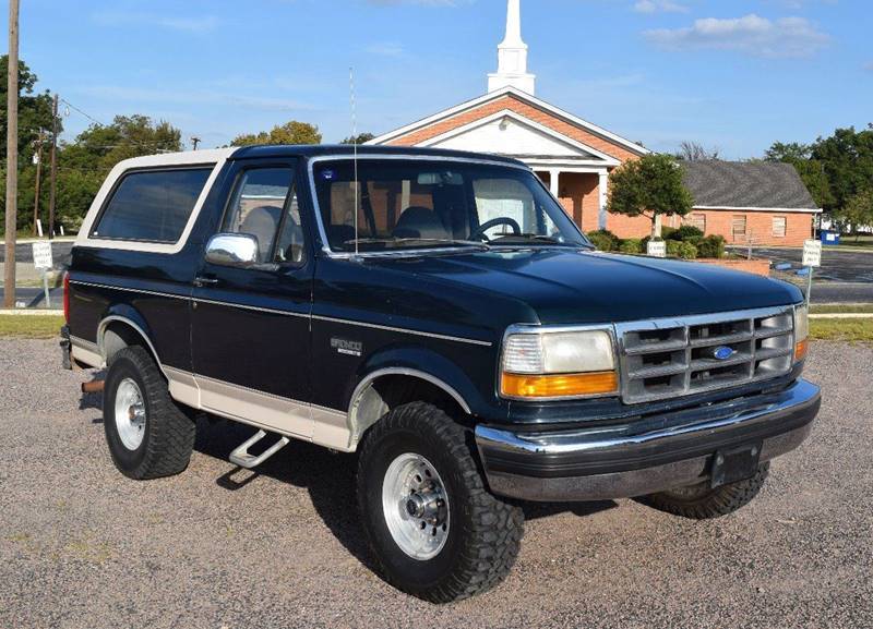 1993 Ford Bronco for sale at Pat's Auto Sales in Pilot Point TX