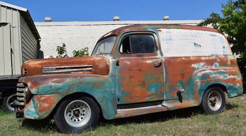 1950 Ford Panel Truck for sale at Pat's Auto Sales in Pilot Point TX