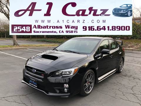 2016 Subaru WRX for sale at A1 Carz, Inc in Sacramento CA