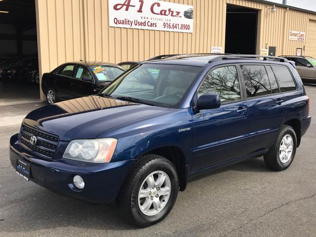 2003 Toyota Highlander for sale at A1 Carz, Inc in Sacramento CA