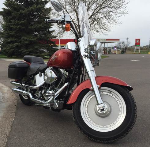 2000 Harley-Davidson FLH Fat Boy for sale at MATTHEWS AUTO SALES in Elk River MN