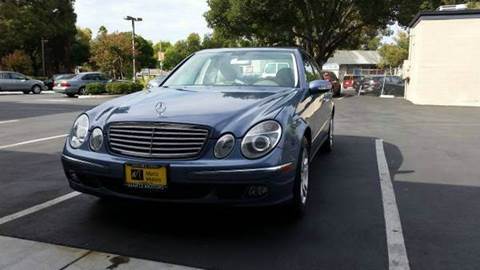 2006 Mercedes-Benz E-Class for sale at MARTZ MOTORS in Pleasant Hill CA