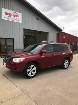2008 Toyota Highlander For Sale >> Toyota Highlander For Sale In Webster City Ia Eekhoff Motors 2008 Toyota Highlander For Sale >> Toyota Highlander For Sale In Webster City Ia Eekhoff Motors