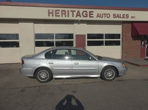 2002 Subaru Legacy for sale at Heritage Auto Sales in Waterbury CT