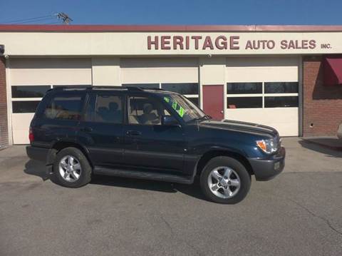 2003 Toyota Land Cruiser for sale at Heritage Auto Sales in Waterbury CT