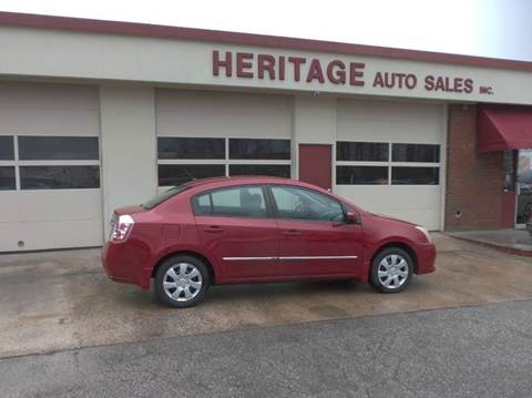 2010 Nissan Sentra for sale at Heritage Auto Sales in Waterbury CT