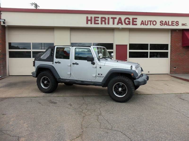 2008 Jeep Wrangler Unlimited for sale at Heritage Auto Sales in Waterbury CT