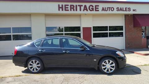 2006 Infiniti M35 for sale at Heritage Auto Sales in Waterbury CT