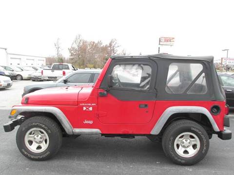 2002 Jeep Wrangler for sale at Auto World in Carbondale IL