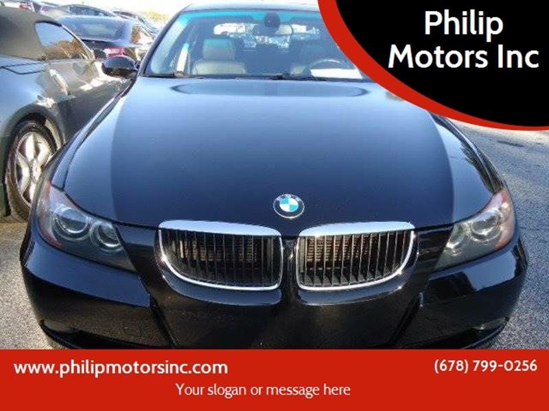 2007 BMW 3 Series for sale at Philip Motors Inc in Snellville GA