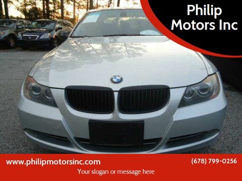 2006 BMW 3 Series for sale at Philip Motors Inc in Snellville GA