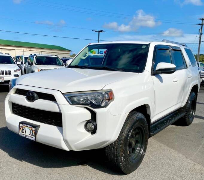 2015 Toyota 4runner 4x4 Sr5 4dr Suv In Hilo Hi - Pono's Used Cars