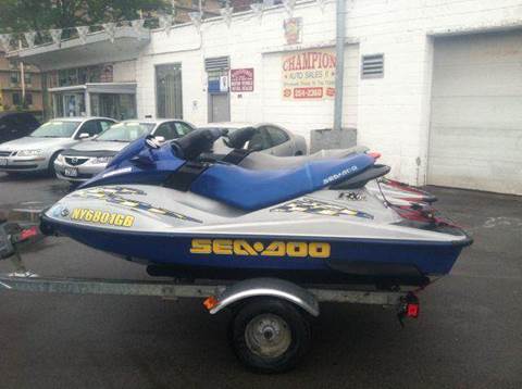 2002 Sea-Doo RX DI for sale at Champion Auto Sales II INC in Rochester NY