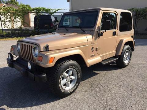 1999 Jeep Wrangler for sale at Champion Auto Sales II INC in Rochester NY