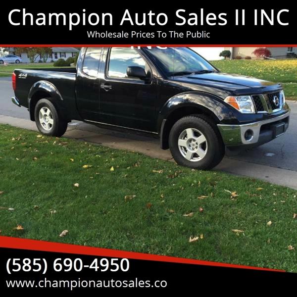 2005 Nissan Frontier for sale at Champion Auto Sales II INC in Rochester NY