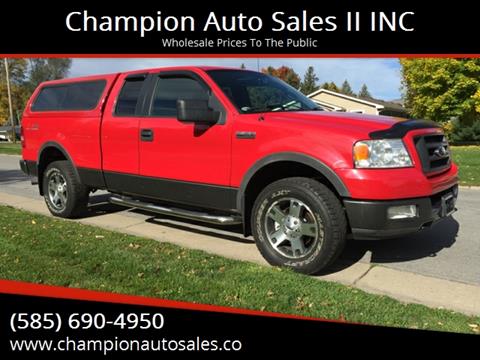 2005 Ford F-150 for sale at Champion Auto Sales II INC in Rochester NY