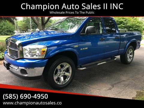 2008 Dodge Ram Pickup 1500 for sale at Champion Auto Sales II INC in Rochester NY