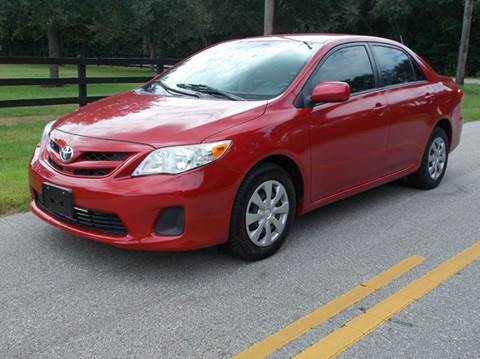 2011 Toyota Corolla for sale at MOTION TREND AUTO SALES in Tomball TX