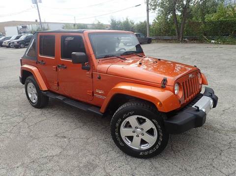 2011 Jeep Wrangler Unlimited for sale at OUTBACK AUTO SALES INC in Chicago IL