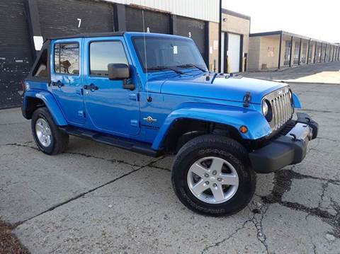2014 Jeep Wrangler Unlimited for sale at OUTBACK AUTO SALES INC in Chicago IL