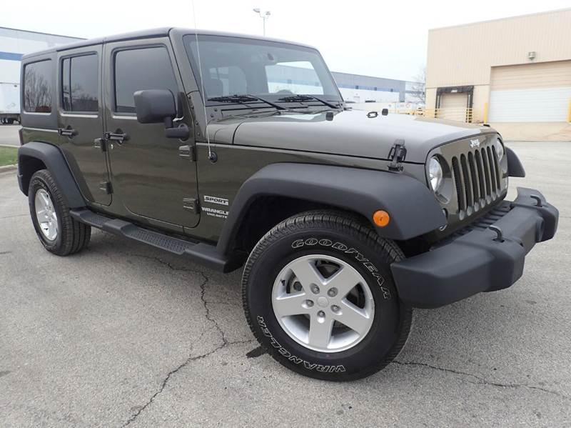 2015 Jeep Wrangler Unlimited for sale at OUTBACK AUTO SALES INC in Chicago IL