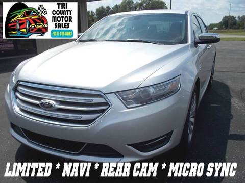 2014 Ford Taurus for sale at Tri County Motor Sales in Howard City MI