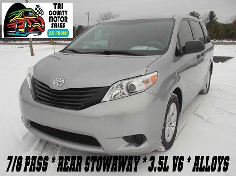 2013 Toyota Sienna for sale at Tri County Motor Sales in Howard City MI