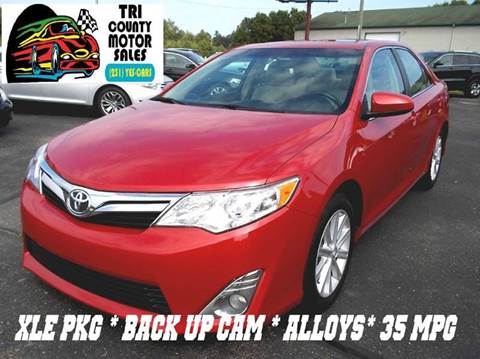 2014 Toyota Camry for sale at Tri County Motor Sales in Howard City MI