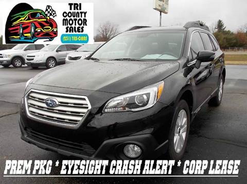 2015 Subaru Outback for sale at Tri County Motor Sales in Howard City MI