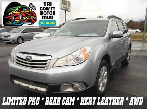 2012 Subaru Outback for sale at Tri County Motor Sales in Howard City MI