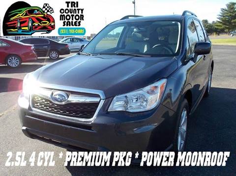 2014 Subaru Forester for sale at Tri County Motor Sales in Howard City MI