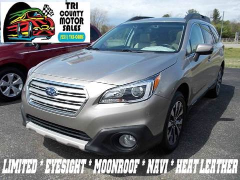 2015 Subaru Outback for sale at Tri County Motor Sales in Howard City MI
