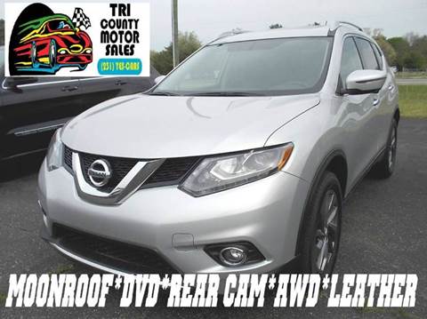 2016 Nissan Rogue for sale at Tri County Motor Sales in Howard City MI