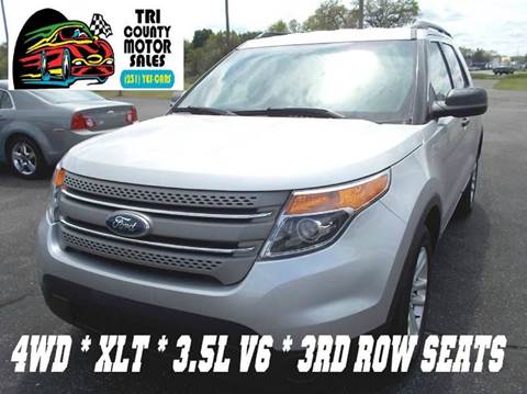 2015 Ford Explorer for sale at Tri County Motor Sales in Howard City MI