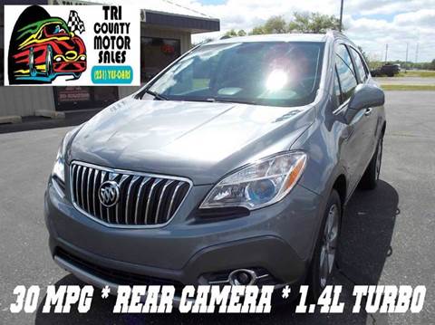 2013 Buick Encore for sale at Tri County Motor Sales in Howard City MI