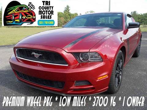2014 Ford Mustang for sale at Tri County Motor Sales in Howard City MI