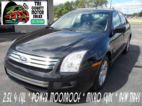 2009 Ford Fusion for sale at Tri County Motor Sales in Howard City MI