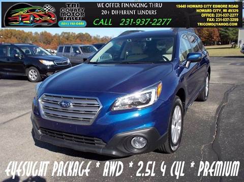 2016 Subaru Outback for sale at Tri County Motor Sales in Howard City MI