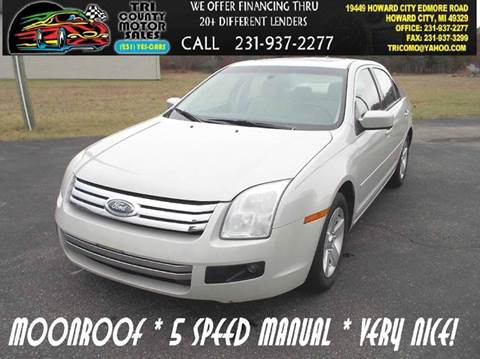2008 Ford Fusion for sale at Tri County Motor Sales in Howard City MI