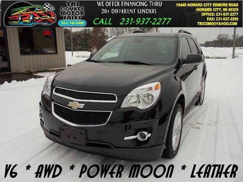 2012 Chevrolet Equinox for sale at Tri County Motor Sales in Howard City MI