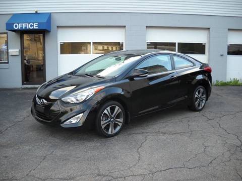 2013 Hyundai Elantra Coupe for sale at Best Wheels Imports in Johnston RI
