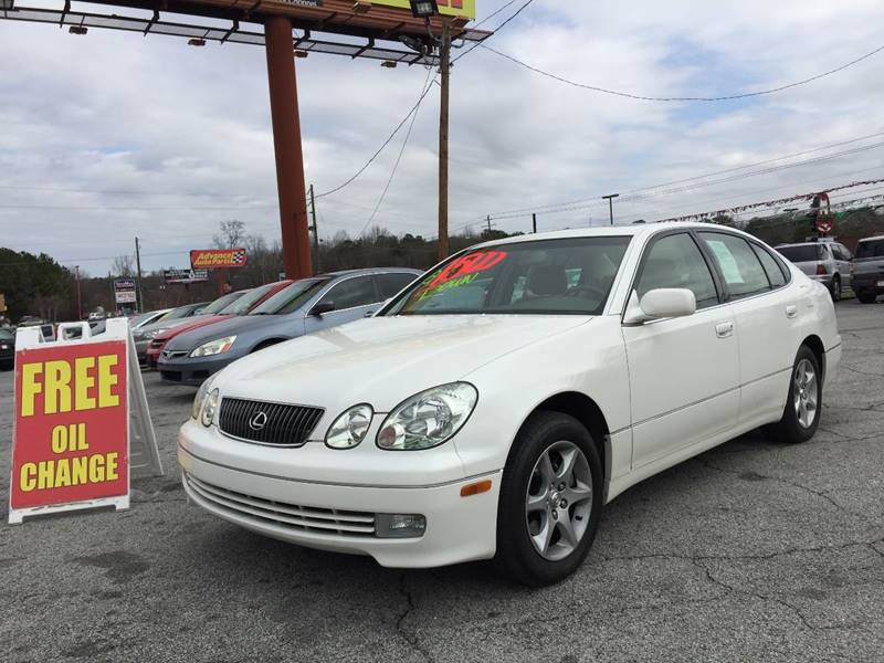 2003 Lexus Gs 300 4dr Sedan In Lithia Springs GA Acceptance Auto Sales