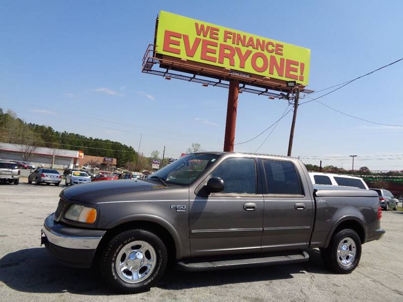 2003 Ford F 150 4dr Supercrew Xlt Rwd Styleside Sb In Lithia Springs Ga Acceptance Auto Sales 