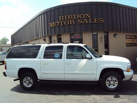 2005 Chevrolet Suburban for sale at Hibdon Motor Sales in Clinton Township MI