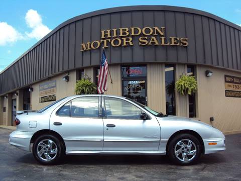 2002 Pontiac Sunfire for sale at Hibdon Motor Sales in Clinton Township MI